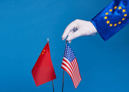 اختلاف چین و اروپا با آمریکا